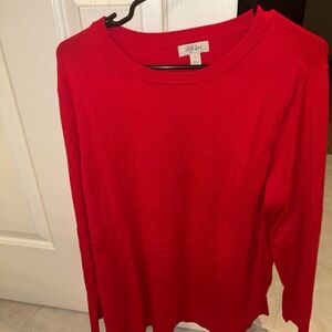 STYLE & CO - red like new sweater - size XL